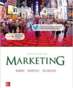 Test bank for Marketing 12th edition by Roger A. Kerin Steven W. Hartley 3