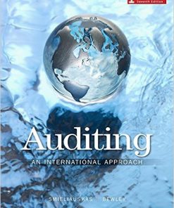 Auditing International Approach 7th edtion Smieliauskas test bank