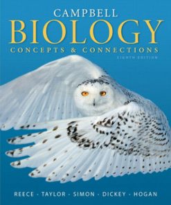 Test Bank for Campbell Biology Concepts Connections 8E by Jane B. Reece Martha R. Taylor Eric J. Simon Jean L. Dickey
