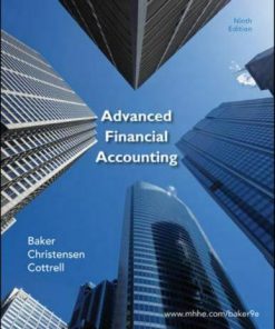 Test Bank for Advanced Financial Accounting 9th Edition Baker Christensen Cottrell
