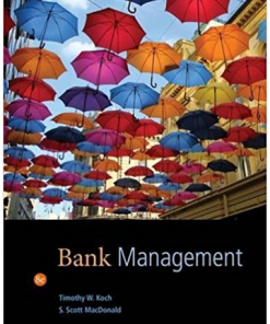 Solution Manual For Bank Management 8th Edition Koch MacDonald