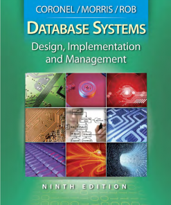 Test Bank For Database Systems Design Implementation and Management 9th Edition Coronel