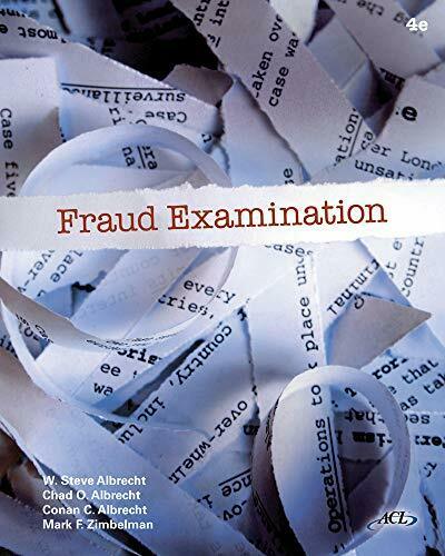 Test Bank Fraud Examination 4th Edition Albrecht Albrecht Albrecht Zimbelman