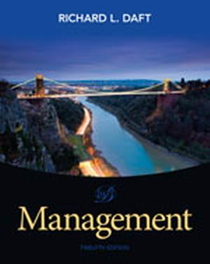 Test Bank for Management 12th Edition by Richard L. Daft