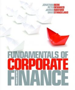 Test Bank for Fundamentals of Corporate Finance Canadian Edition 1st Edition Berk DeMarzo Harford Stangeland