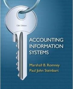 Instructors Manual for Accounting Information Systems 12th Edition by Romney