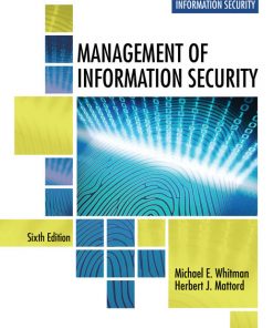 Test Bank for Principles of Information Security 6th Edition Michael E Whitman Michael Whitman
