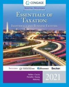 Solution manual South Western Federal Essentials of Taxation 2021
