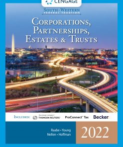 Solution Manual for South Western Federal Taxation 2022 Corporations Partnerships Estates and Trusts 45th Edition