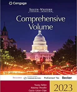 Test Bank for South Western Federal Taxation 2023 Comprehensive 46th