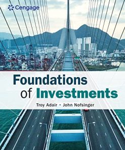 Solution Manual for Foundations of Investments An Introduction 1st Edition
