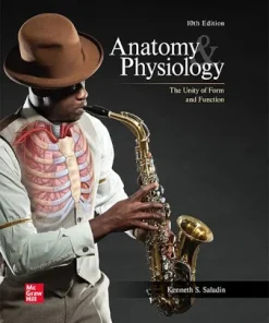 test bank for Anatomy & Physiology The Unity of Form and Function, 10th Edition By Kenneth Saladin