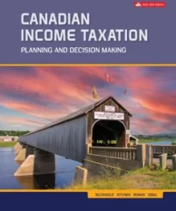 Solution manual for Canadian Income Taxation 2023 2024 26th Edition