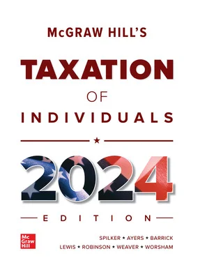 Solutions Manual for McGraw Hills Taxation of Individuals 2024 Edition 15th Edition