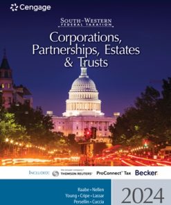 Test Bank for South Western Federal Taxation 2024 CorporationsPartnerships Estates and Trusts 47th Edition