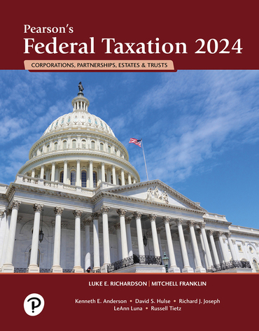 Test bank For Pearson's Federal Taxation 2024 Corporations, Partnerships, Estates, & Trusts, 37th Edition