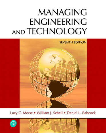 Managing Engineering and Technology 7th edition