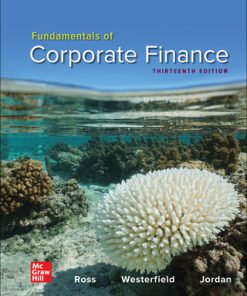 Solution Manual For Fundamentals of Corporate Finance 13th Edition