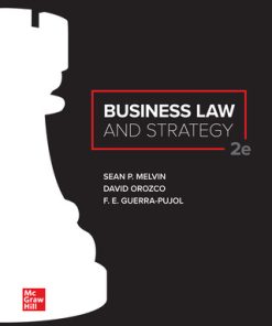 Test Bank For Business Law and Strategy 2nd Edition
