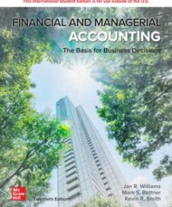 Test Bank For Financial Managerial Accounting 20th Edition By Jan Williams