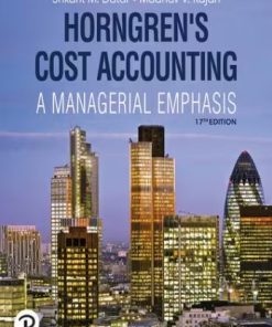 Test Bank For Horngrens Cost Accounting 17th Edition