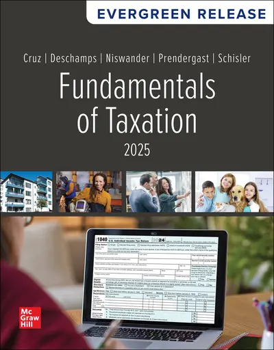 Test Bank For Fundamentals of Taxation 2025 Evergreen Release