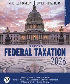 Solution manual Pearsons Federal Taxation 2026 Individuals 39th edition by Franklin